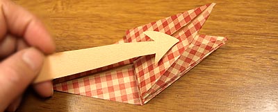 ☆折り紙でクリスマスツリー☆_c0092953_2325882.jpg