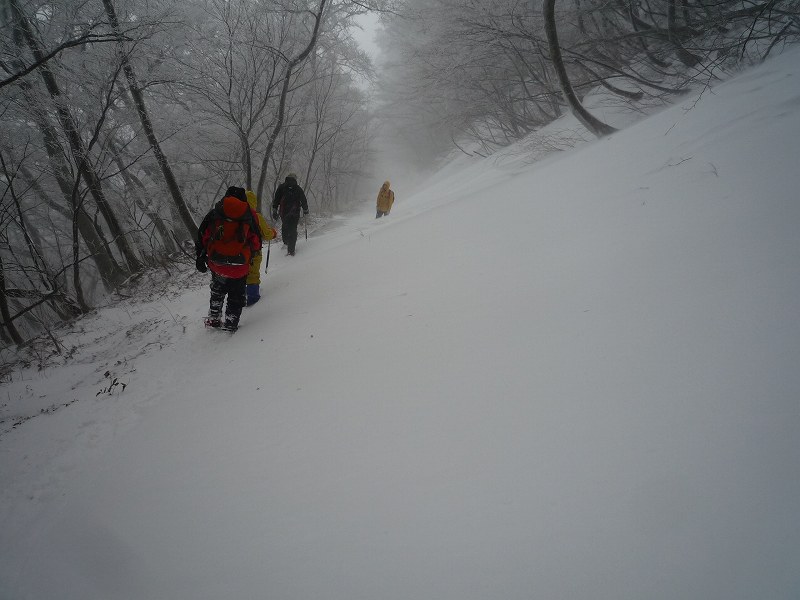 大山　大寒波が来て大雪_b0124306_20343212.jpg