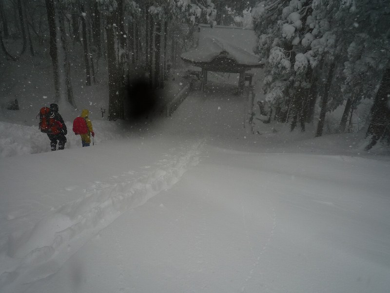 大山　大寒波が来て大雪_b0124306_2043083.jpg