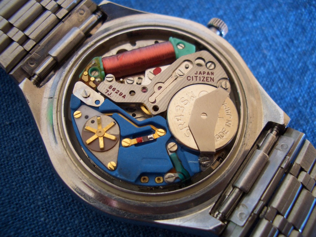 CITIZEN CRYSTRON SOLAR CELL : Electric Watch CITIZEN CRYSTRON SOLAR CELL : Electric Watch