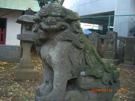 小金八坂神社の狛犬_d0065324_2133498.jpg