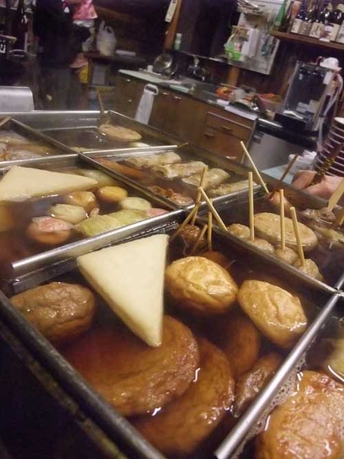 屋台風居酒屋で 日本酒 と おでん そして ラーメン 花小屋 Takezo 純米狂 山梨酒場と日本酒の酔ゐどれ日記