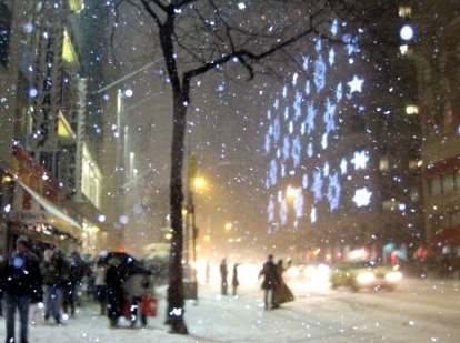 大雪後に空からメッセージ＆ＮＹホワイト・クリスマス_b0173754_12353623.jpg