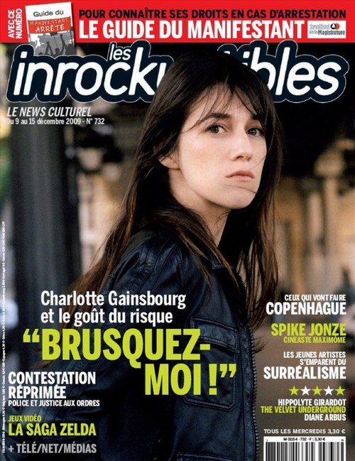 Charlotte Gainsbourg - Les Inrockuptibles N° 732 / 9 décembre 2009_b0172008_22414274.jpg