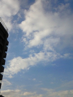 青空を見て…♪(´∀`*)_c0210747_945886.jpg