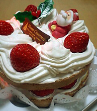 近江屋洋菓子店のクリスマスケーキ 図書館日記 近江屋洋菓子店のクリスマスケーキ 図書館日記