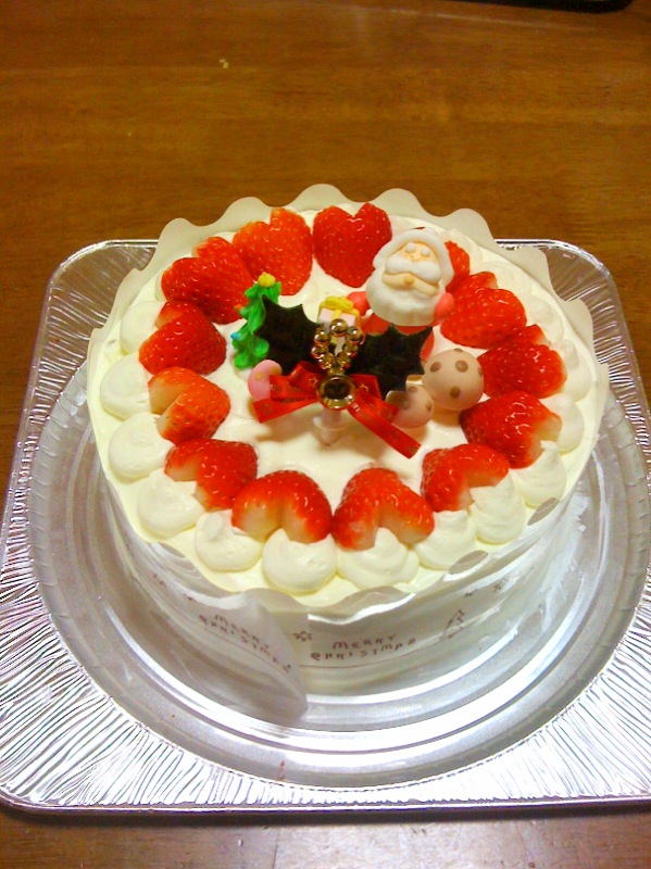 ★Xmasケーキ★_e0132234_1828391.jpg