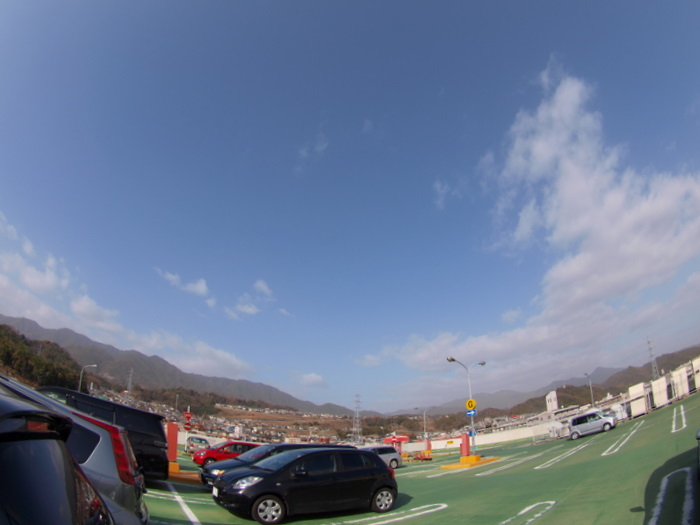 スーパーの屋上駐車場から。。_c0116915_22411936.jpg