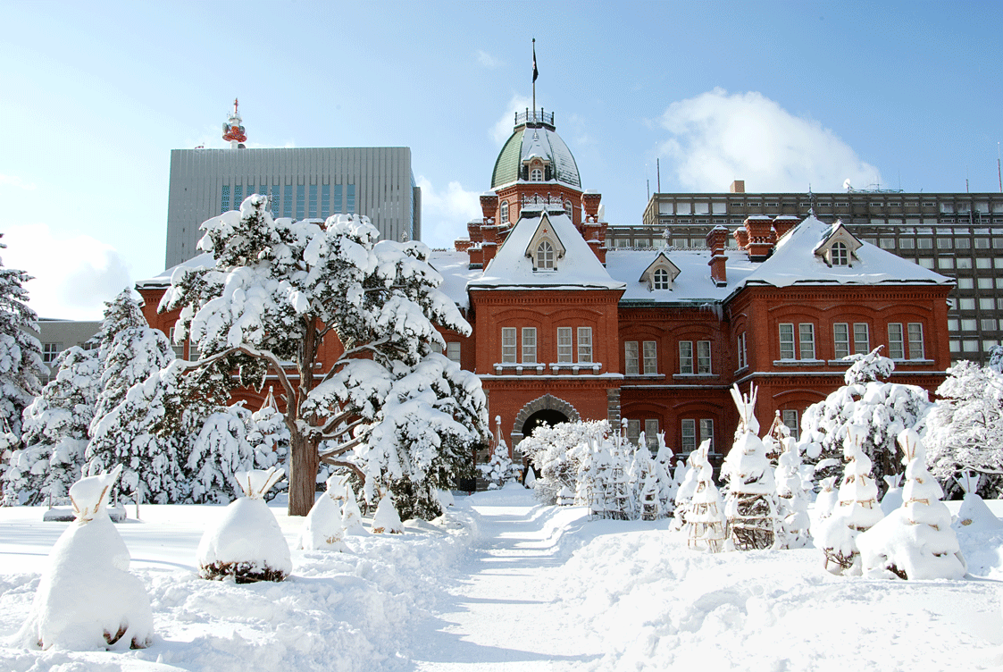 雪景色の北海道庁赤れんが庁舎 しゃしん三昧 趣味カメラ レクサス 着物の日々