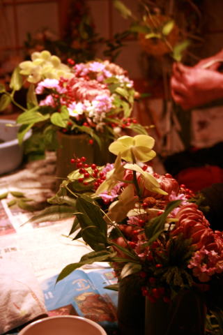 生花レッスン終了_a0136507_1805957.jpg