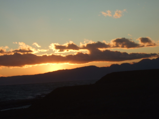 2009年最後の太陽....沈み行く相模湾の太陽_b0137932_174625.jpg
