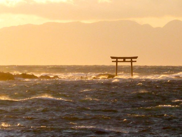 初詣での森戸神社からの風景_d0001610_20143643.jpg