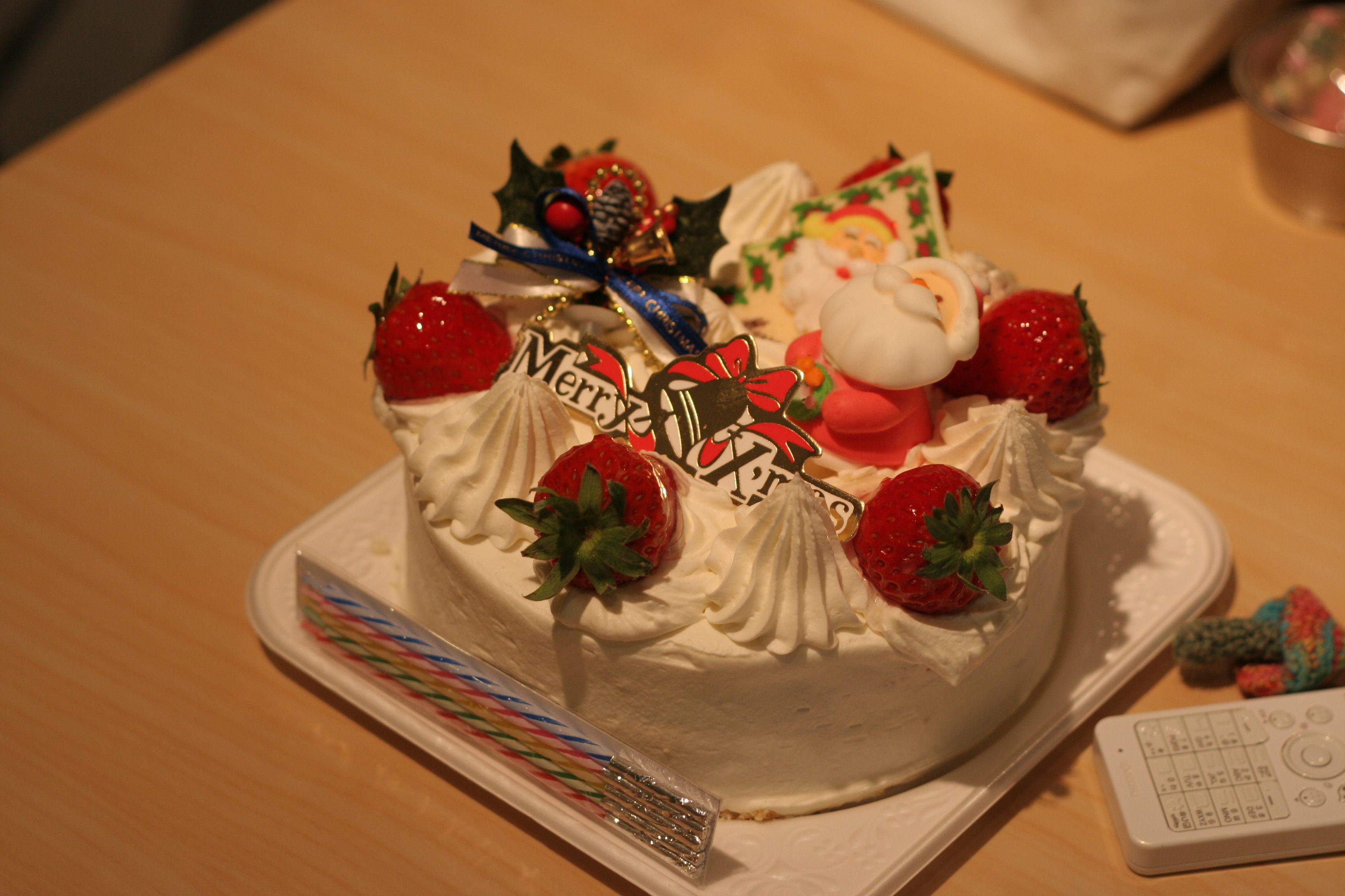 「クリスマスケーキ」_a0146680_2131889.jpg