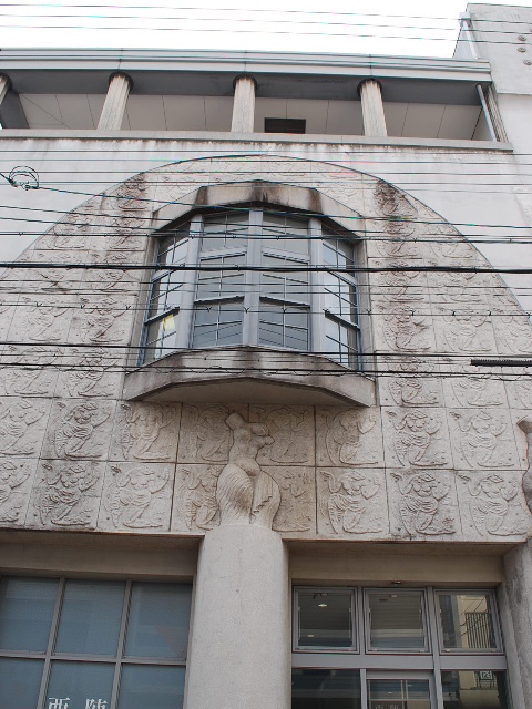 旧京都中央電話局西陣分局舎（大正モダン建築探訪）_f0142606_029367.jpg