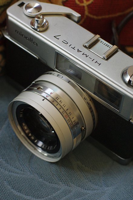 印象のデザイン 値下げ可能 昭和レトロMinolta レンジファインダー Hi-Matic フィルムカメラ