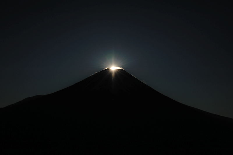 日の出のダイヤモンド富士＠竜ヶ岳中腹_e0138546_22274333.jpg