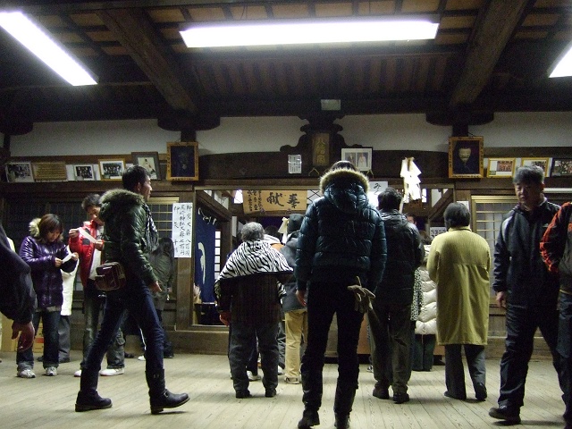 矢野尾崎神社初詣～元日午前0時ころの光景_b0095061_19222987.jpg