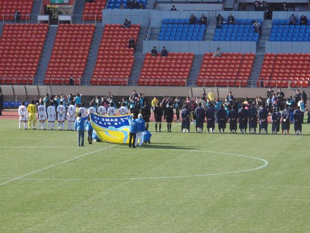 ２０１０－０１　大学サッカー選手権男女決勝_e0006700_0273310.jpg