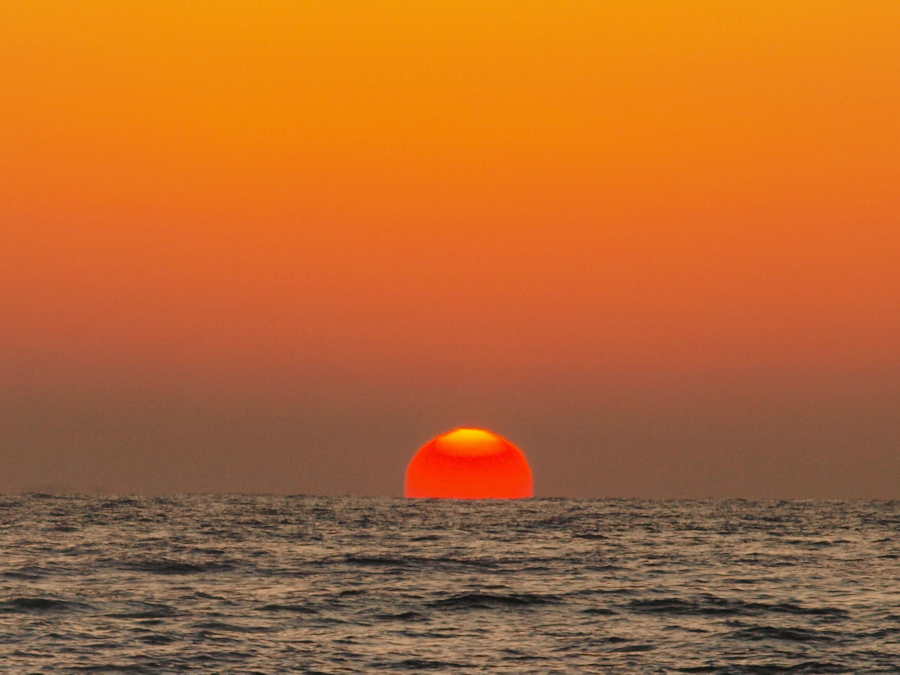 千葉県館山での夕日_c0136507_23512953.jpg