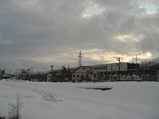 魚野川の流れと積もった雪_a0084753_16485010.jpg