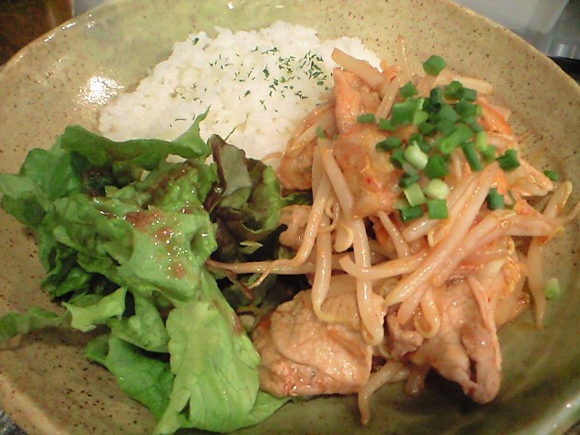 本日2010/1/9の日替わりランチ_a0159905_1384410.jpg