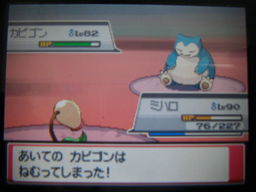 ポケットモンスターハートゴールドプレイ日記 レッド戦２回目 つきねこの日記