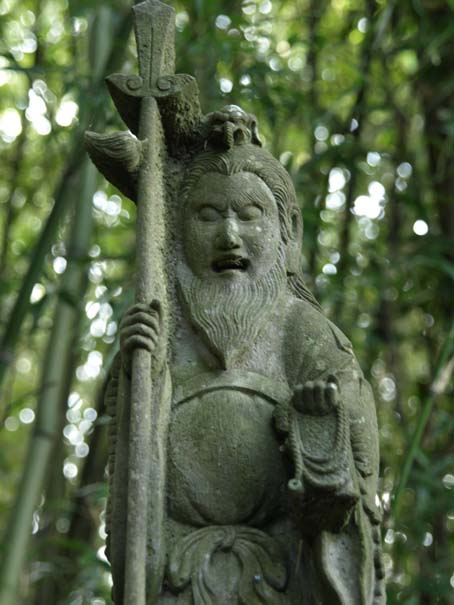 蟹山不動堂の石像 埼玉県・滑川町_d0149245_2328787.jpg