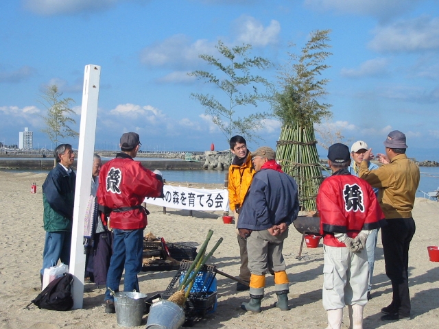 ｢新春里海祭り2010｣　in 「とんど焼き＆ヤキイモ」_c0108460_2050337.jpg