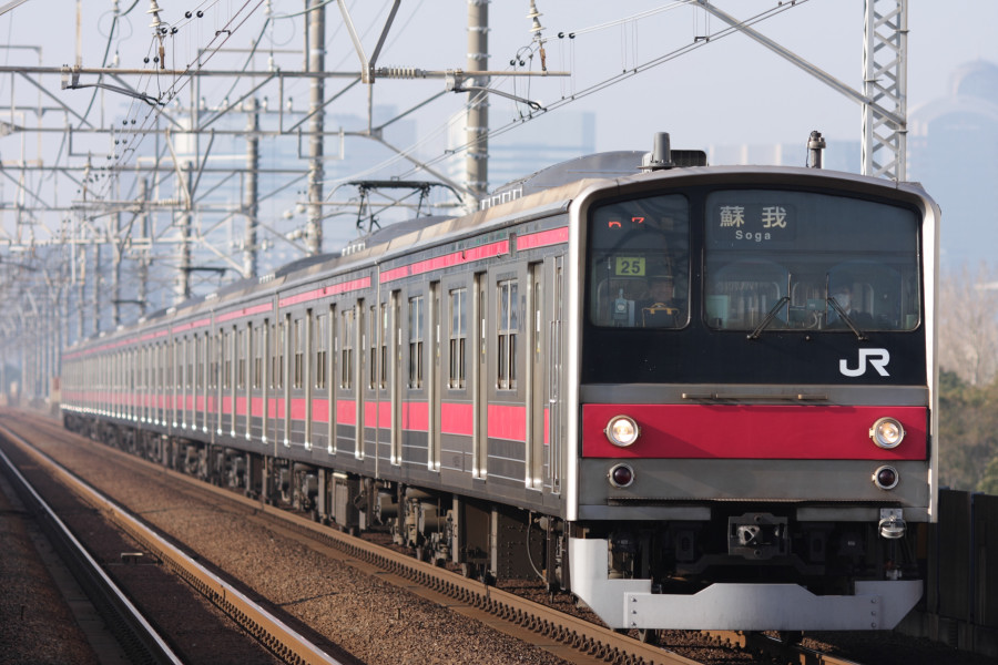 2009 12 28 京葉線205系 ケヨ25編成 : Kudocf4rの鉄道写真と