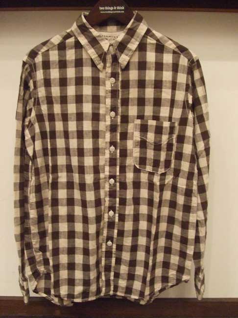 FARMER\'S SUN ブロックチェックシャツ_b0122806_14325556.jpg