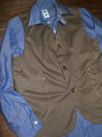 POST OVERALLS　　　ROYAL TRAVELER   SUPREME twill_c0134310_094972.jpg