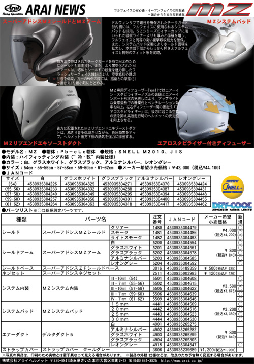 ARAI MZ_e0157917_51352.jpg