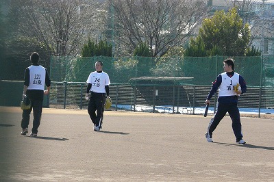 1月10日 新人合同自主トレ_b0166128_18162452.jpg