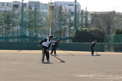 1月10日 新人合同自主トレ_b0166128_18271543.jpg