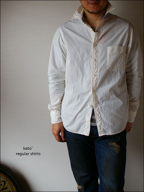 KATO\' [カトー] REGULAR COLOR SHIRTS [レギュラーカラーシャツ] _f0051306_17253215.jpg