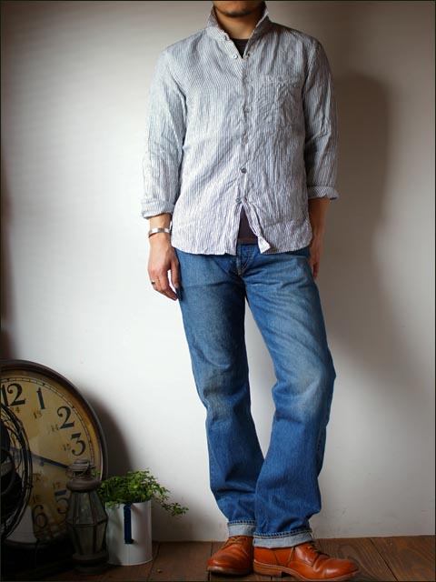 orslow[オアスロウ] ORIGINAL STANDARD 5POCKET PANTS 　13.5oz ORIGINARL selvedge denim 2year wash _f0051306_1895980.jpg