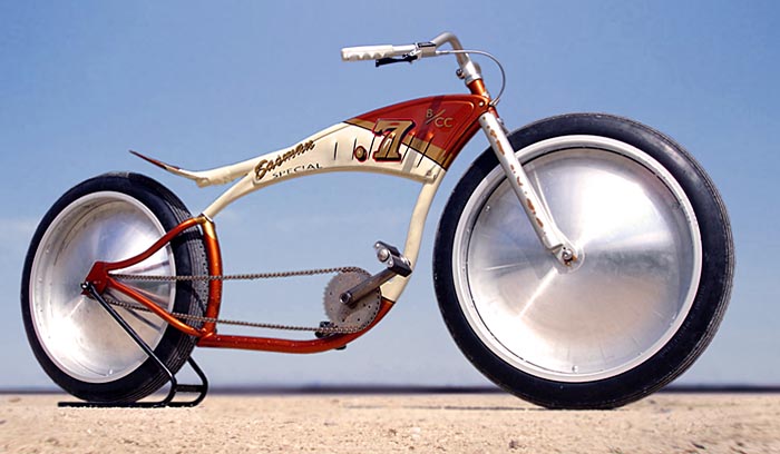 ビーチクルーザー 自転車 大径ホイール Amazon | Tracer Leopard 26インチ ホイールチョッパー