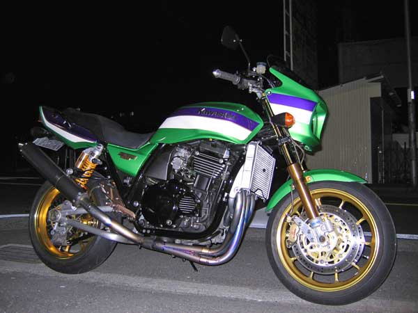 ZRX1100にマルケジーニホイール装着!!! : フロントロウの ZRX1100にマルケジーニホイール装着!!! : フロントロウの