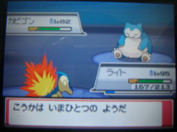 ポケットモンスターハートゴールドプレイ日記 レッド戦３回目 つきねこの日記