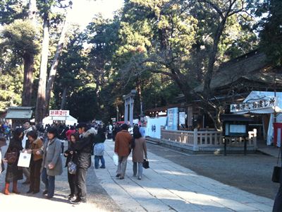 日枝神社、鹿島神宮に初詣_d0082655_2314333.jpg