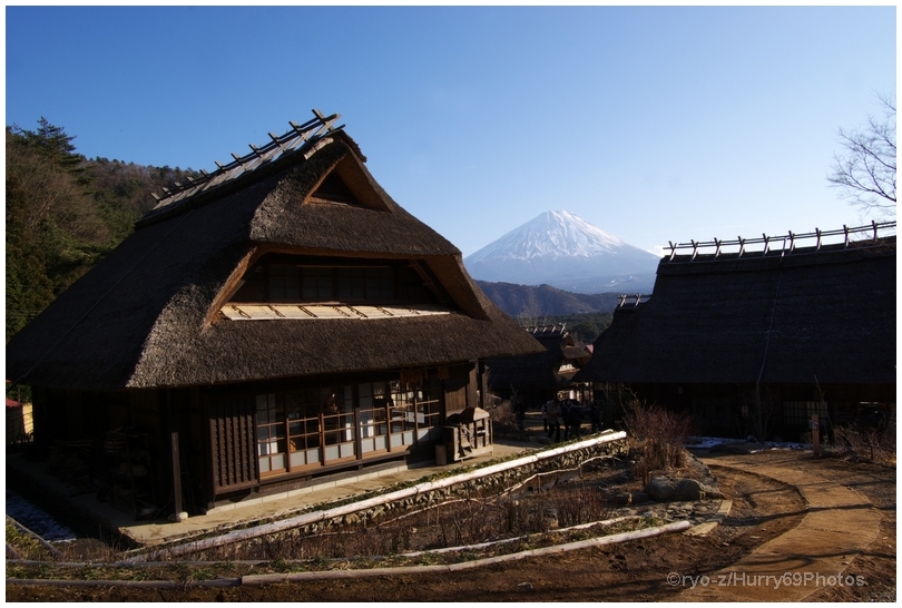 彷徨い旅の向こうで富士山が微笑んだ　その弐　　西湖いやしの里根場_e0063851_1735753.jpg