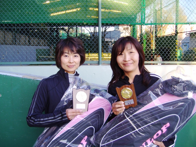 1月13日(水) ビギナーズ女子ダブルス_b0158200_12521074.jpg