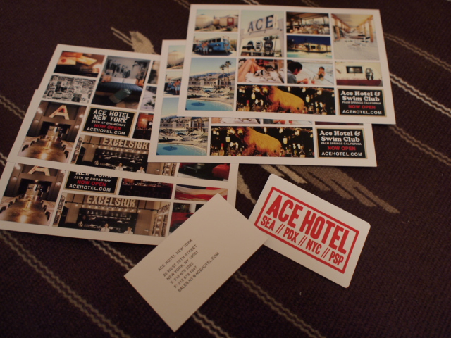 ACE HOTEL : ALTERNATIVE ACE HOTEL : ALTERNATIVE