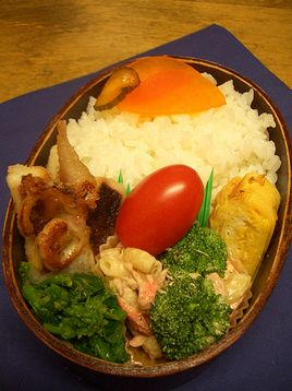 真イカのソテー弁当_e0013727_6275511.jpg