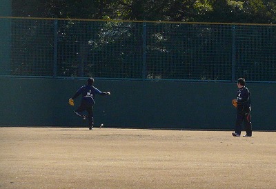 1月14日 新人合同自主トレ ちょっと躍動♪_b0166128_23453813.jpg