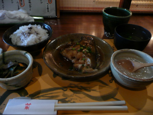 菜っぱ での食事　on　2010-1-15_b0118987_18242740.jpg