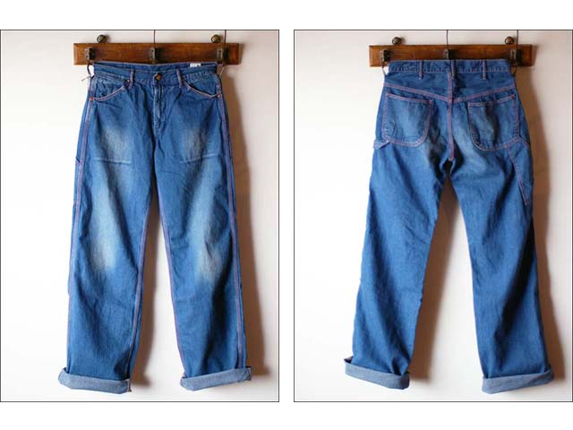 orslow[オアスロウ] PAINTER[ペインター] 9oz ORIGINAL selvedge denim Lady\'s _f0051306_0223847.jpg