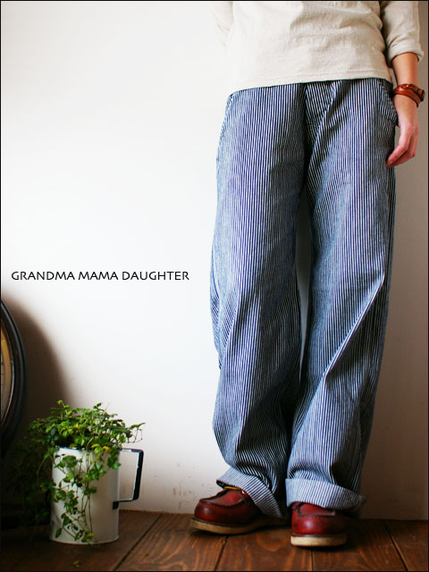 GRANDMA MAMA DAUGHTER　painter pants [hickory]_f0051306_2012254.jpg