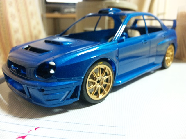 1/24タミヤ・スバルインプレッサWRC2002 : 燃やせないごみ研究所