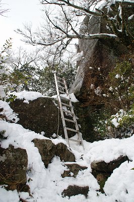 雪の「宝満山」（山頂）_f0201348_23223158.jpg